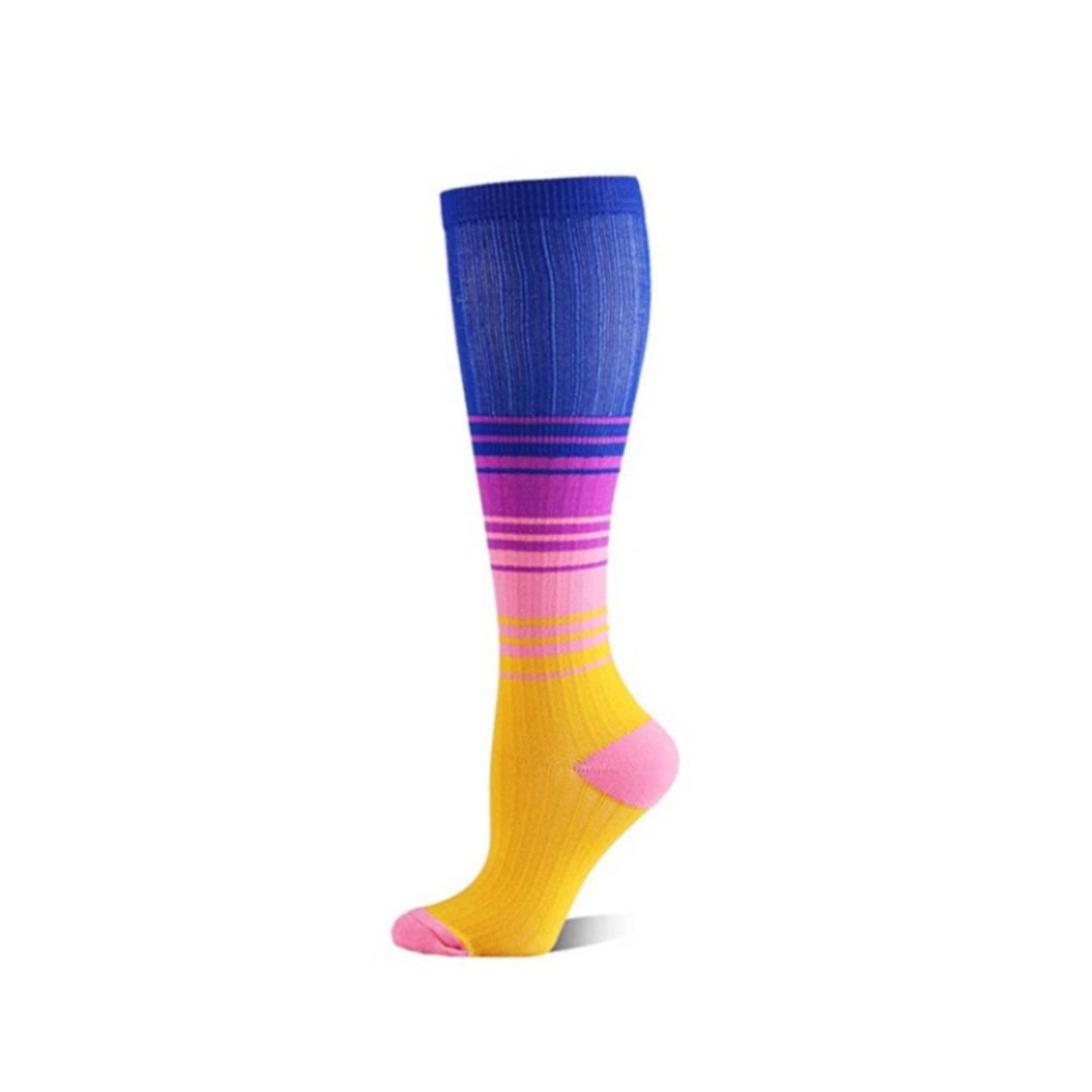 Royal Sunset Compression Socks