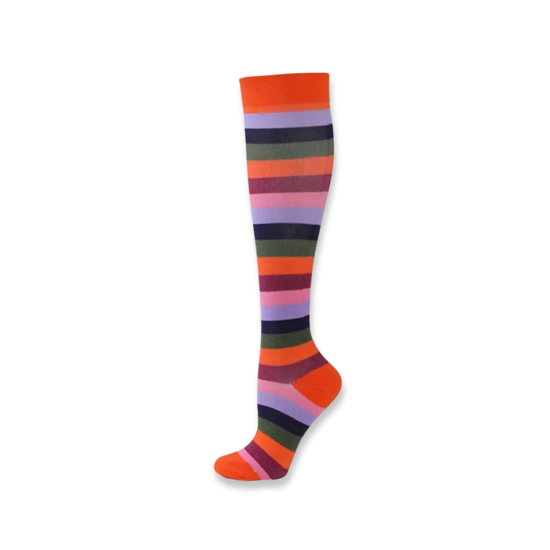 Rainbow Tide Compression Socks