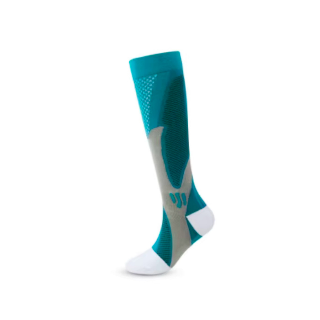 Teal Tide Compression Socks
