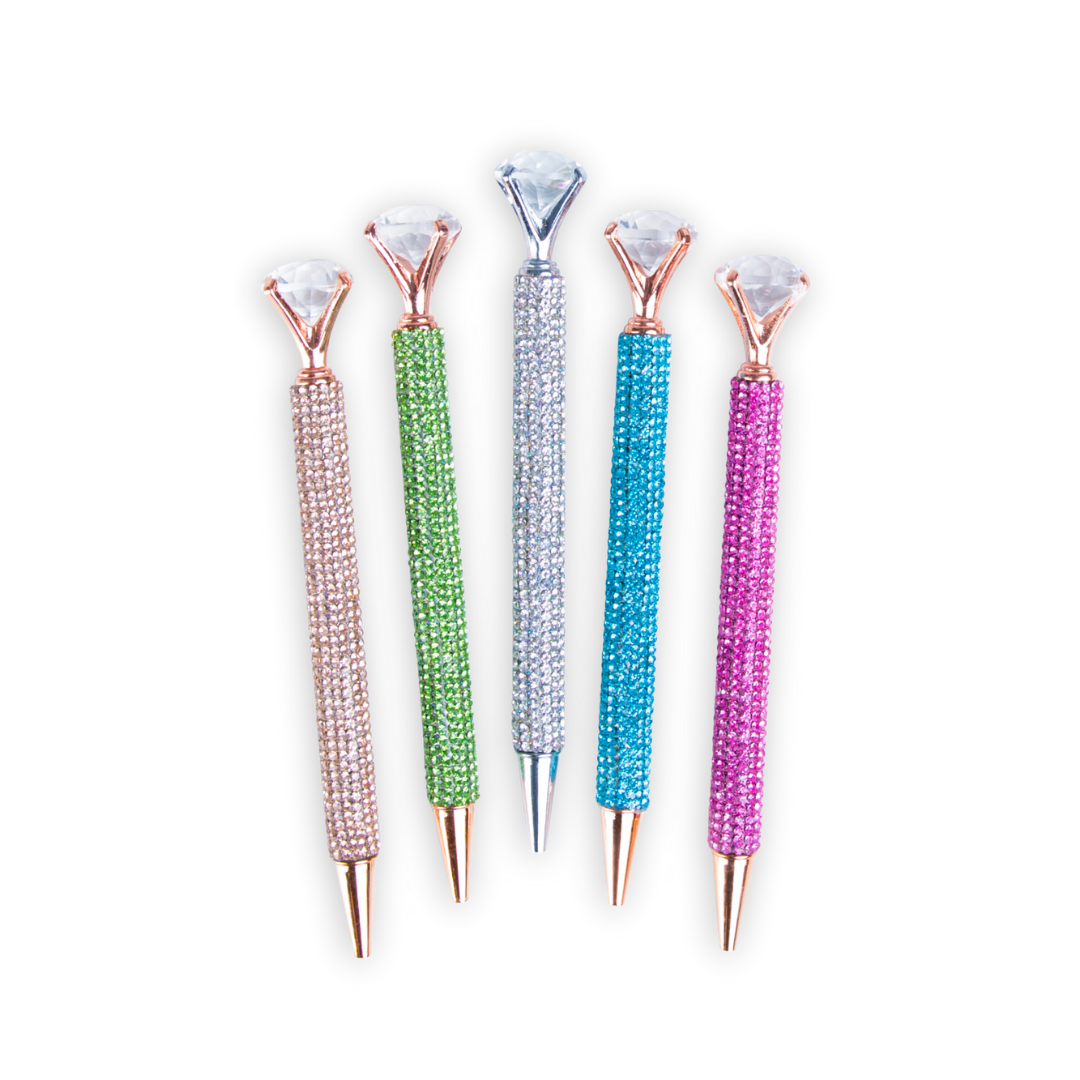Aqua Dazzle Embellished Pen