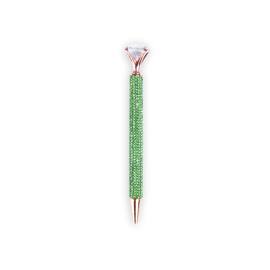 Emerald Spark Embellished Pen