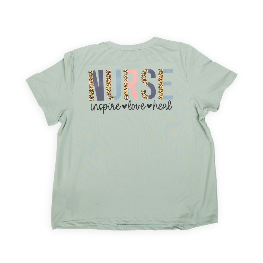 Nurse Life. Inspire, Love, Heal T-Shirt