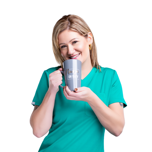 Nurse on Duty Mug - Grey