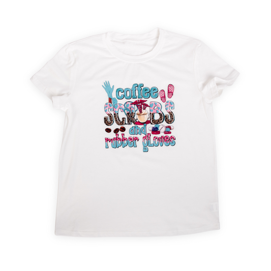 Coffee Scrubs, Rubber Gloves T-Shirt